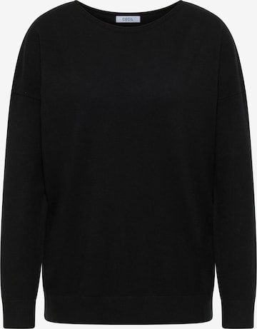 CECIL Sweater in Black: front