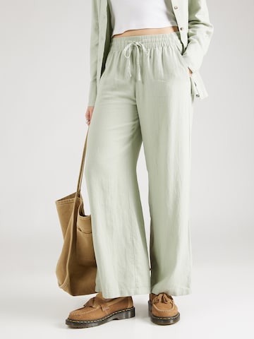 JDY Wide leg Broek 'SAY' in Groen: voorkant