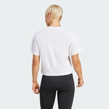 ADIDAS PERFORMANCE Performance shirt 'Essentials' in White