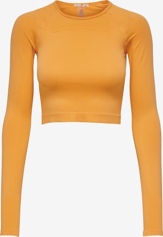 ONLY PLAY Functioneel shirt 'EDONA CIR' in Oranje: voorkant