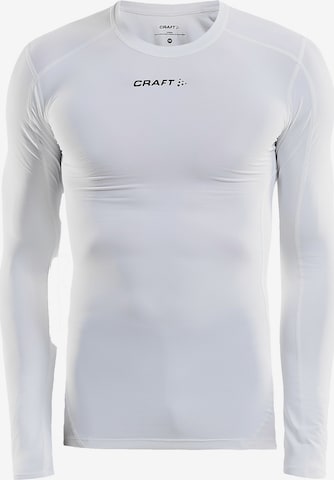 Craft Base Layer 'Craft Pro Control Compression' in Weiß: Vorderseite