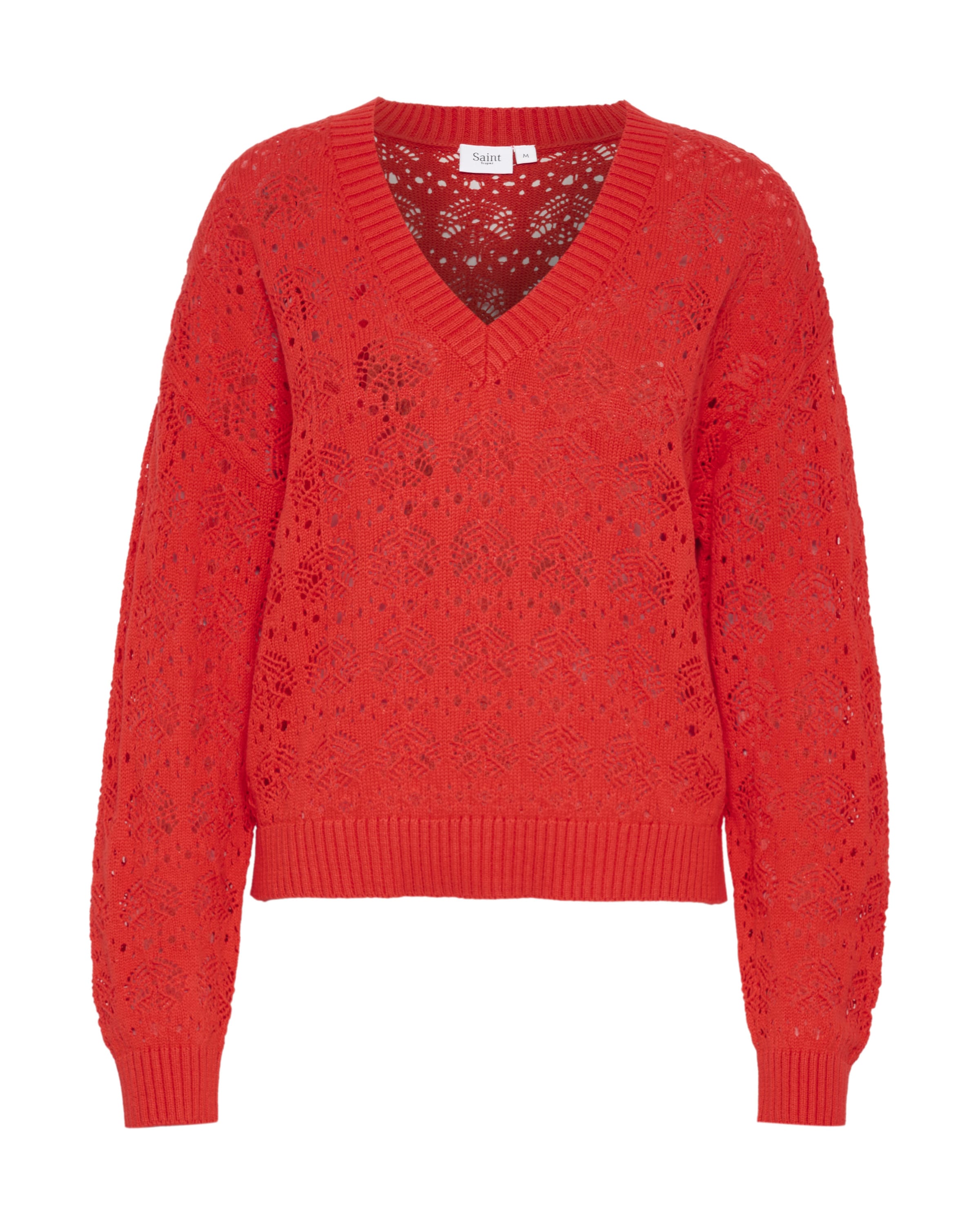 SAINT TROPEZ Pullover 'Juna' i rød: forside