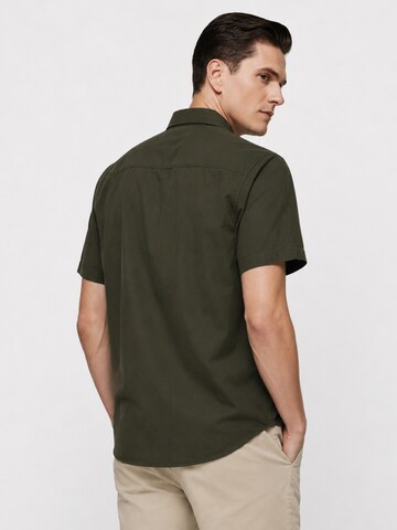 ALLTHEMEN Regular Fit Hemd 'Reine'‌‌‌‌‌‌‌ in Grün