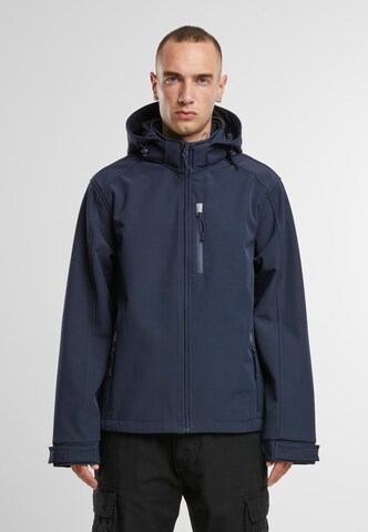 Brandit Between-Season Jacket in Blue: front