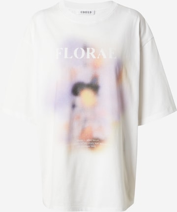 T-shirt oversize 'Xia' EDITED en blanc : devant