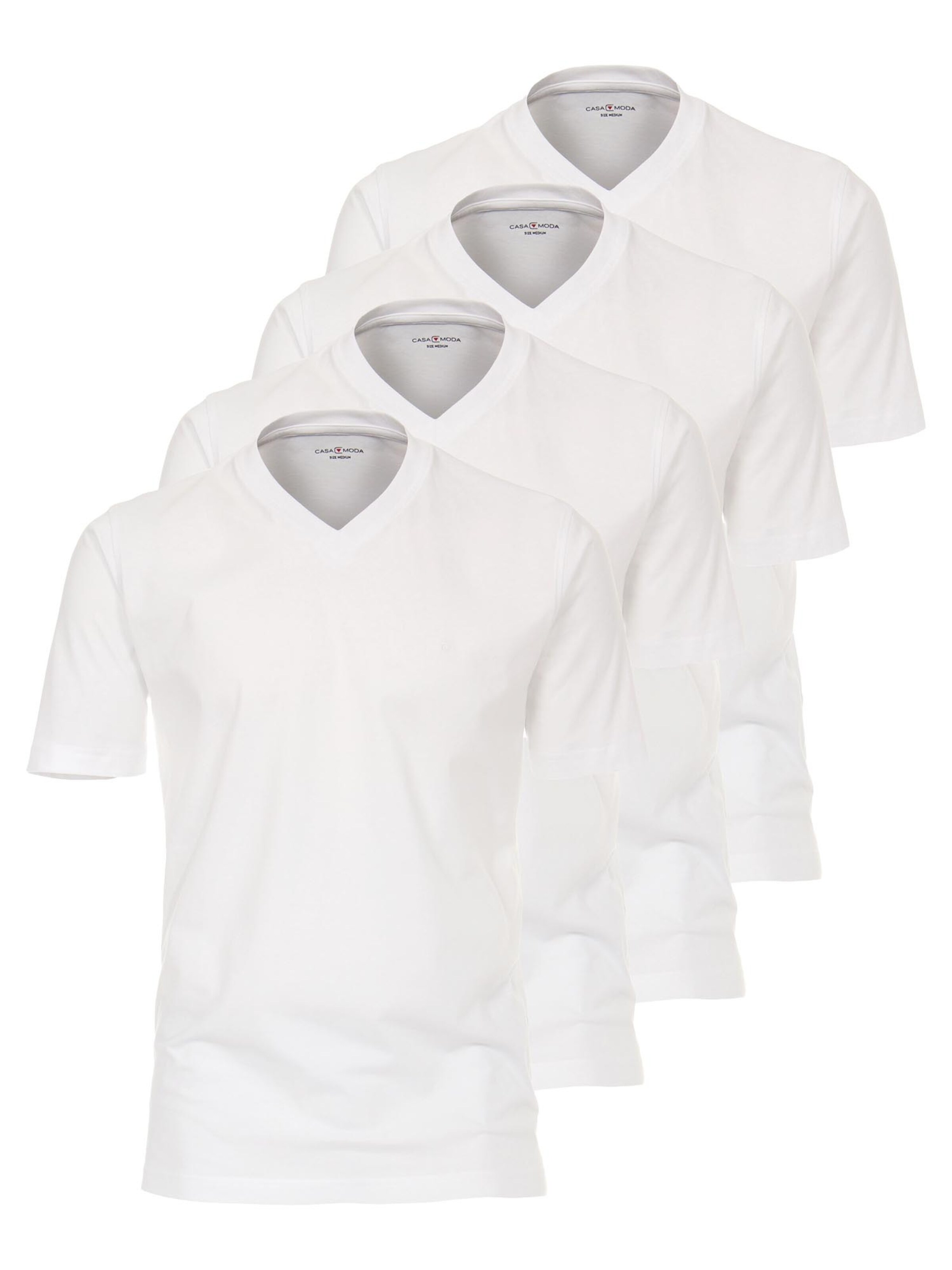 CASAMODA Shirt 'Basic'‌‌‌‌ in Weiß: Vorderseite