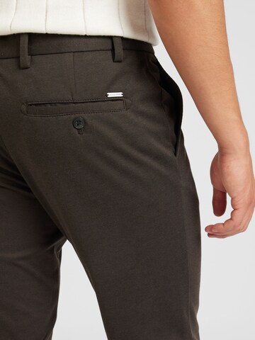 JACK & JONES Slimfit Chino hlače 'JPSTMARCO COOPER' | rjava barva