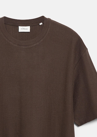 T-Shirt s.Oliver en marron