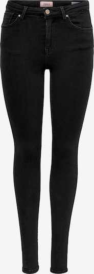 ONLY Jeans 'ONLPower Mid Push Up Skinny Fit' in black denim, Produktansicht