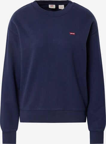 LEVI'S ®Sweater majica 'Standard Crewneck Sweatshirt' - plava boja: prednji dio