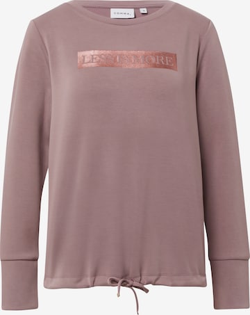 COMMA - Sudadera en rosa: frente