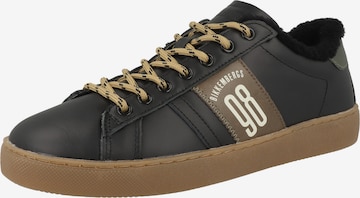 Baskets basses 'Recoba' BIKKEMBERGS en vert : devant