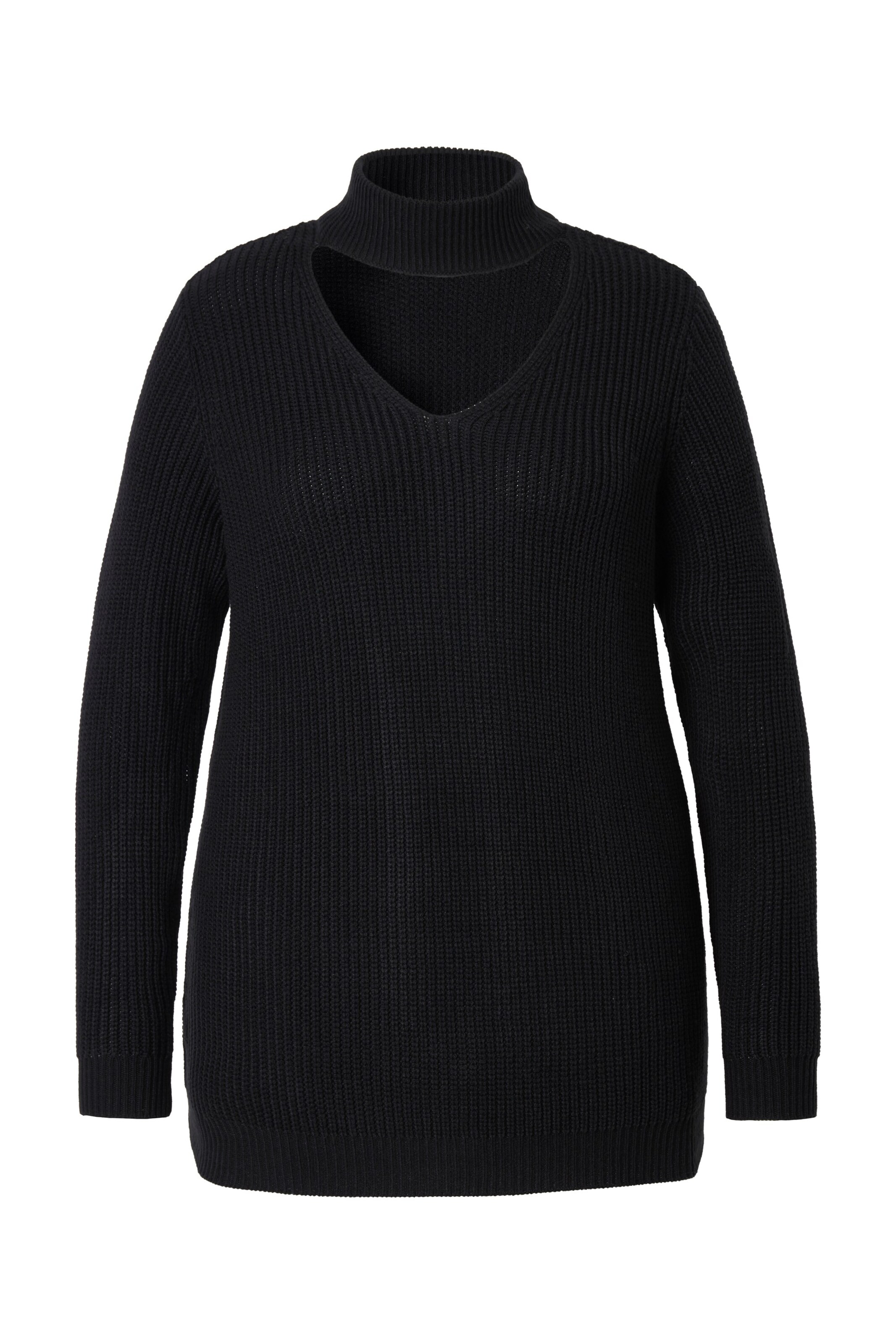 MIAMODA Pullover in Schwarz: Vorderseite