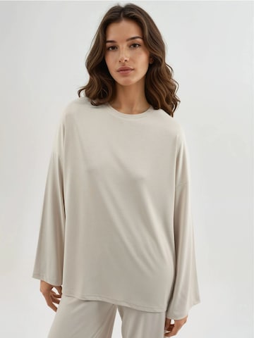 Busem Shirt in Beige: voorkant