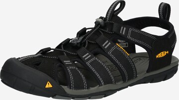 KEEN Sandalen 'Clearwater CNX' in Zwart: voorkant