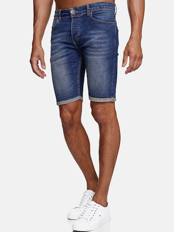 Reslad Regular Jeans 'Basic Used Washed' in Blue