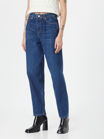 Nasty Gal Regular Jeans in Blue: front