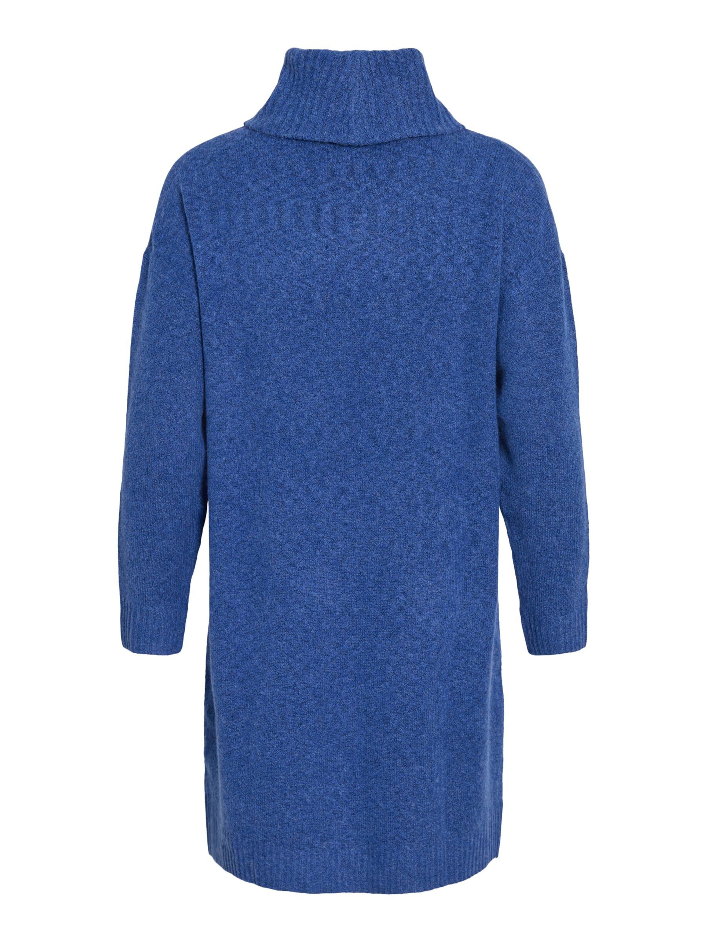 VILA Knit dress 'HANNA' in Blue
