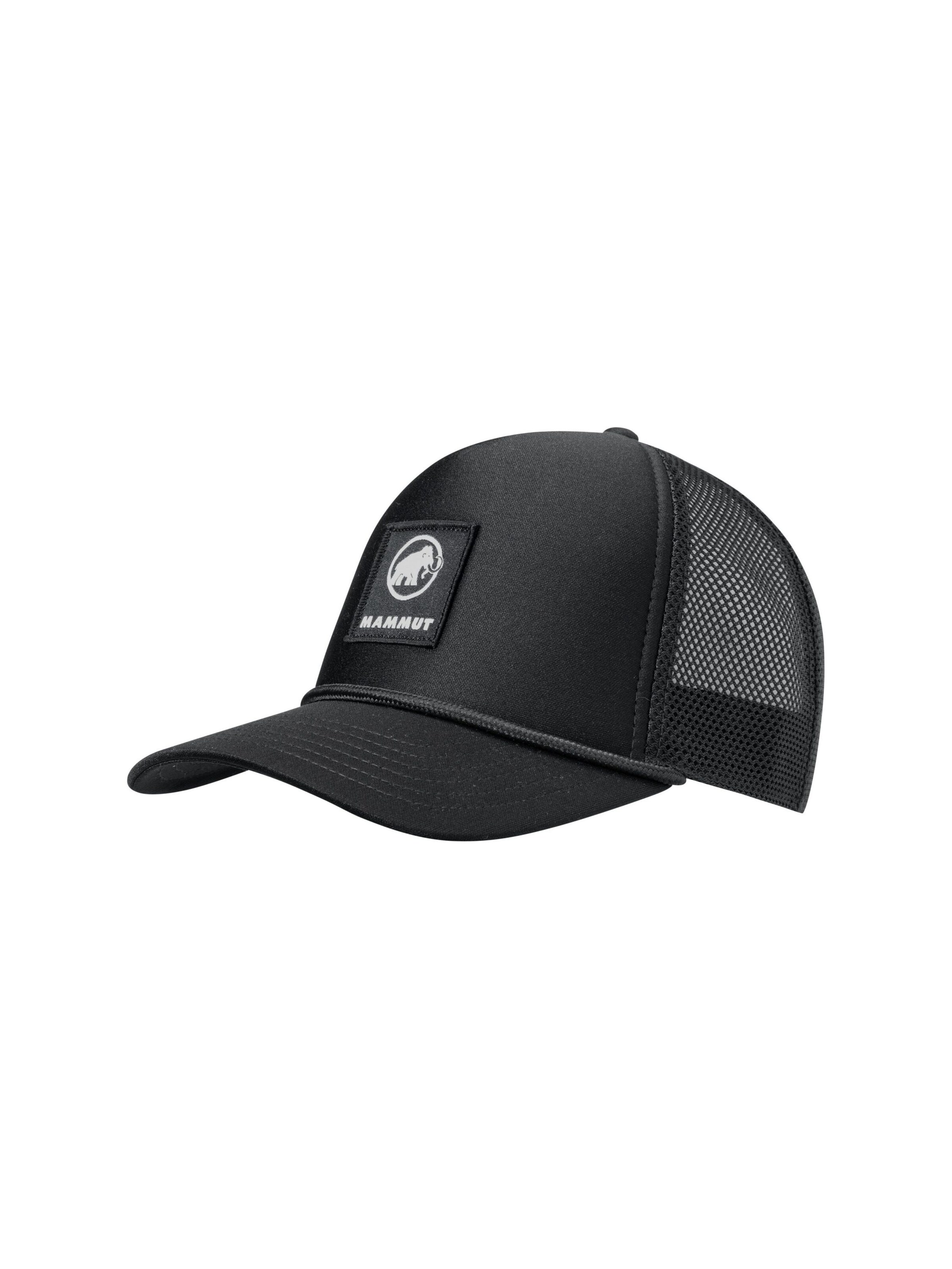 MAMMUT Sportcap 'CRAG LOGO' in Schwarz: Vorderseite