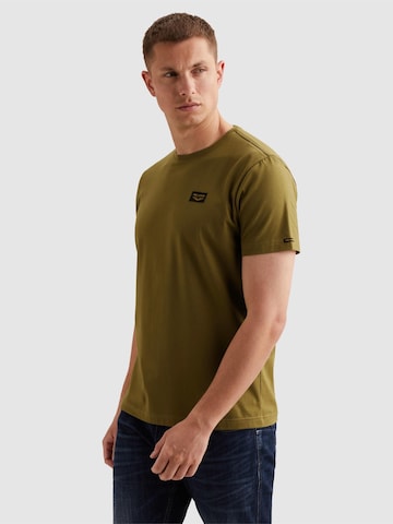 PME Legend Paita 'PME LEGEND - American Classic T-shirt' värissä ruskea: etupuoli