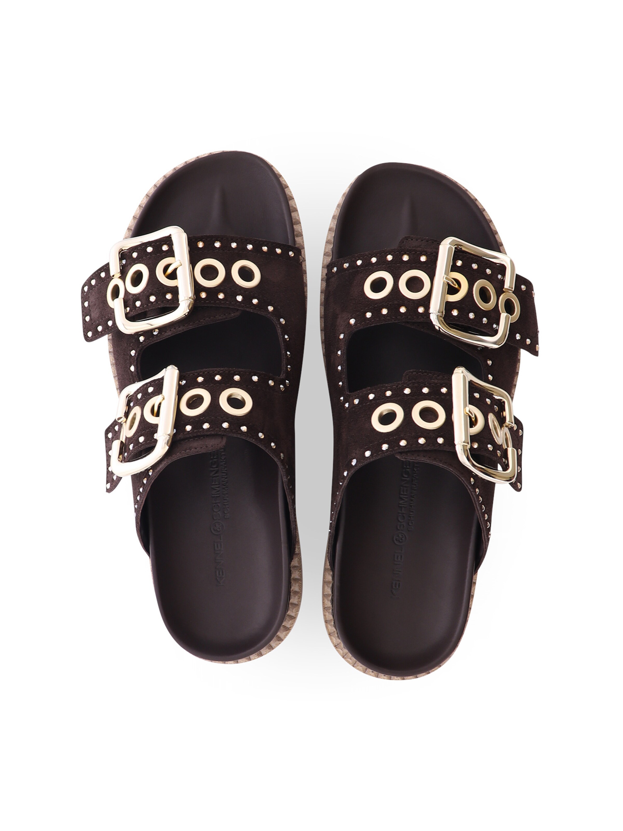 Kennel & Schmenger Muiltjes ' MIMI ' in Bruin