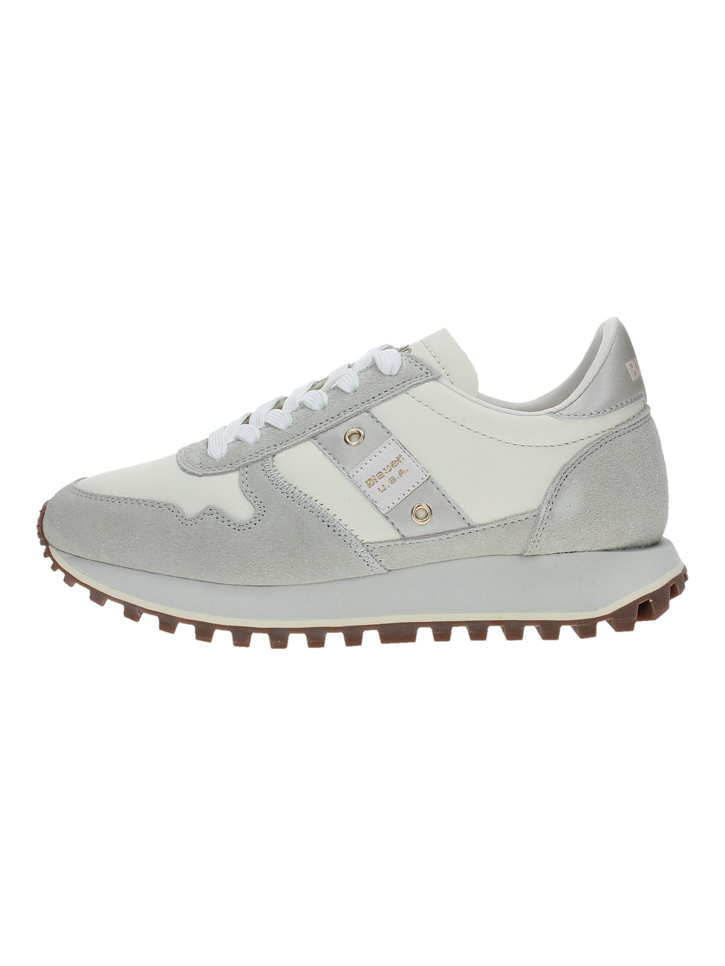 Sneaker bassa di Blauer in beige: frontale