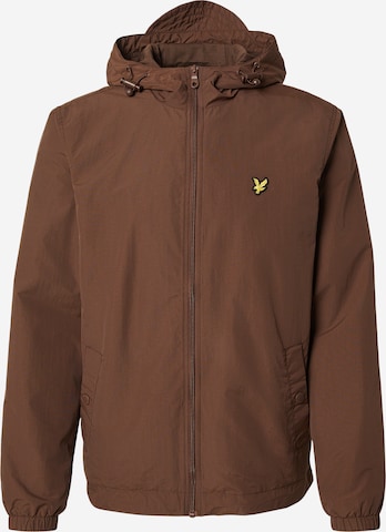 Lyle & Scott Välikausitakki värissä ruskea: etupuoli
