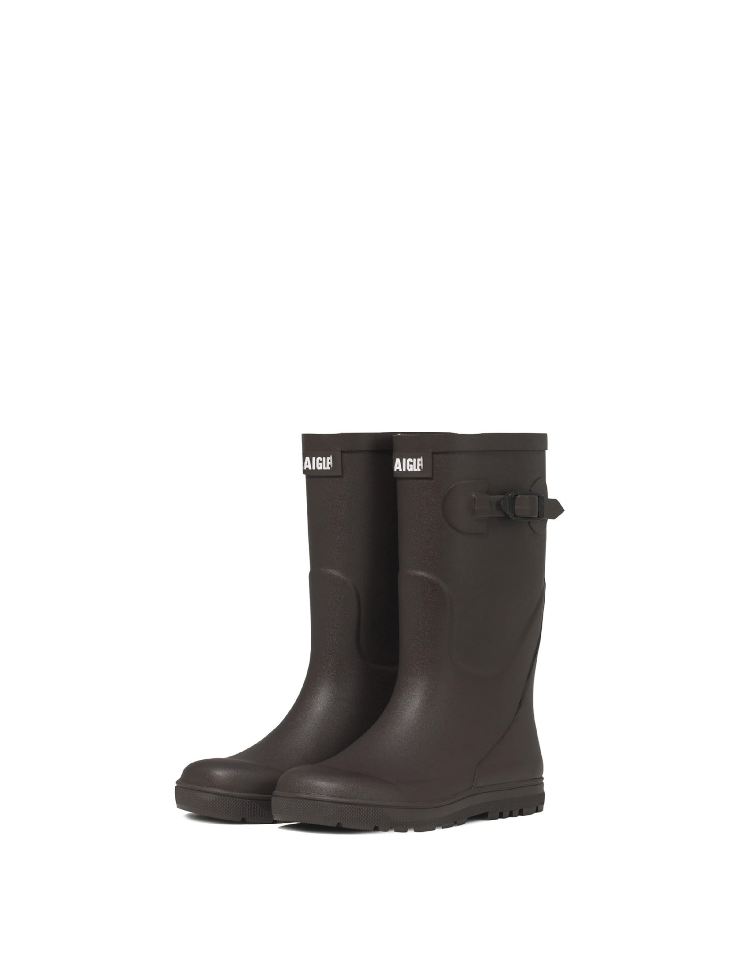 AIGLE Gumové holínky – hnědá