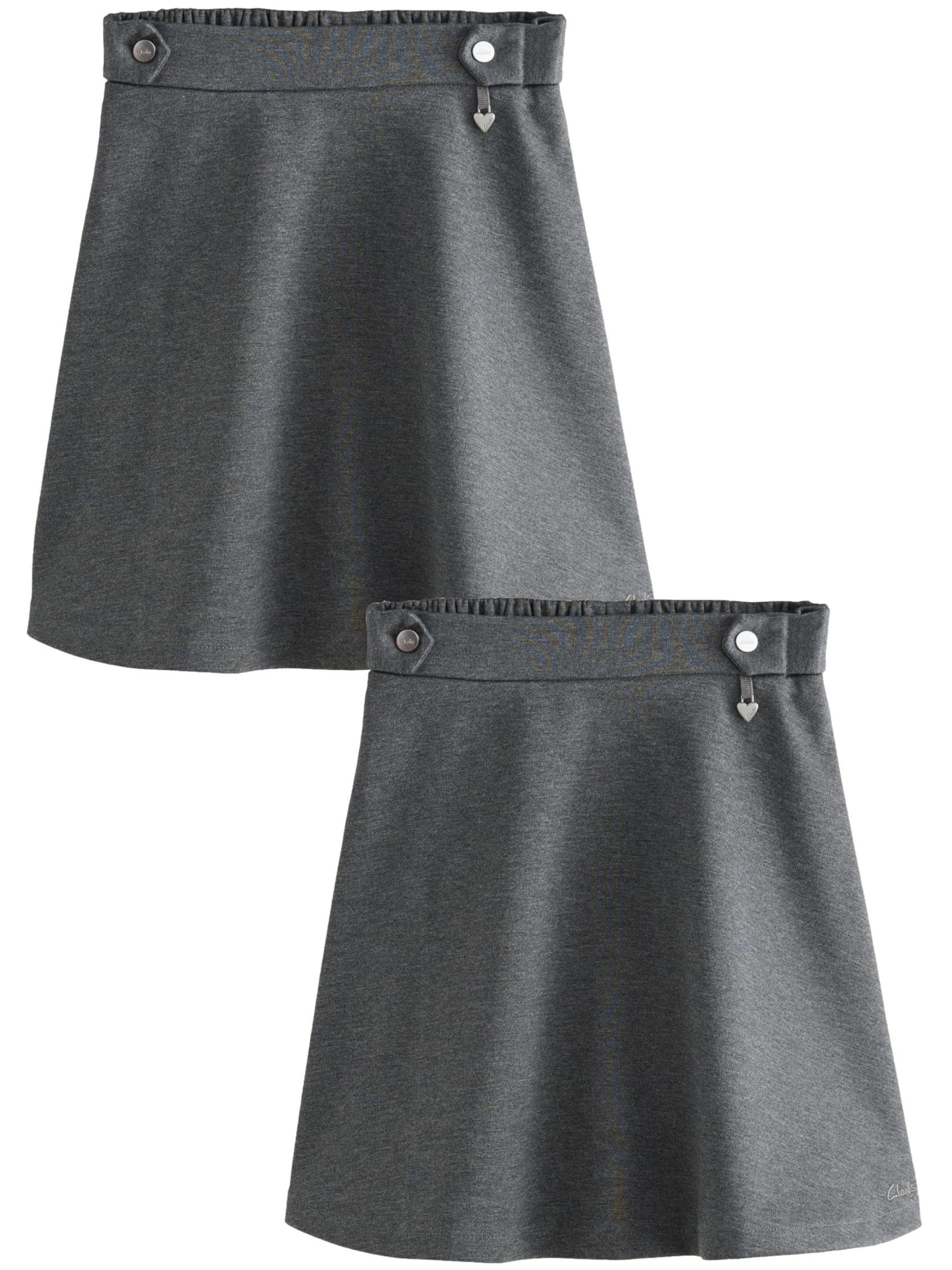 Jupe CLARKS en gris : devant