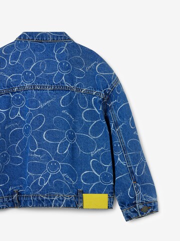Desigual Prechodná bunda - Modrá