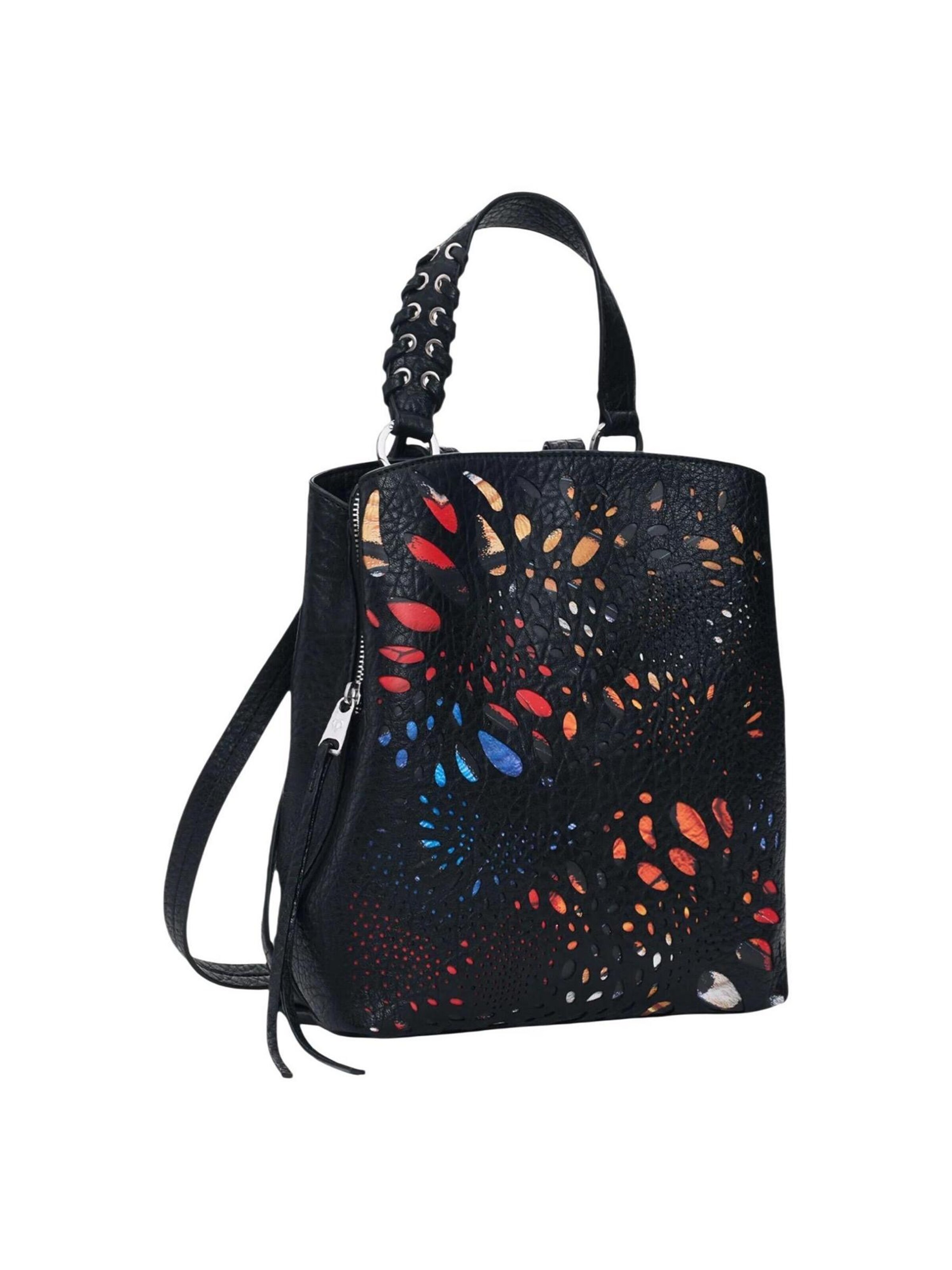Desigual - Mochila 'NOTUS PRINT SUMY' en negro