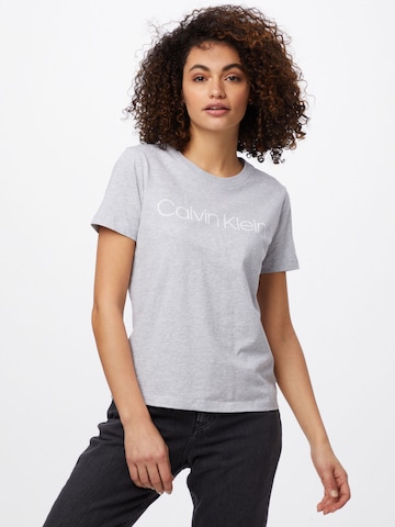 Calvin Klein - Camiseta en gris: frente