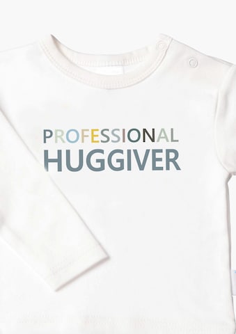 LILIPUT Langarmshirt "Professional Huggiver" in Weiß