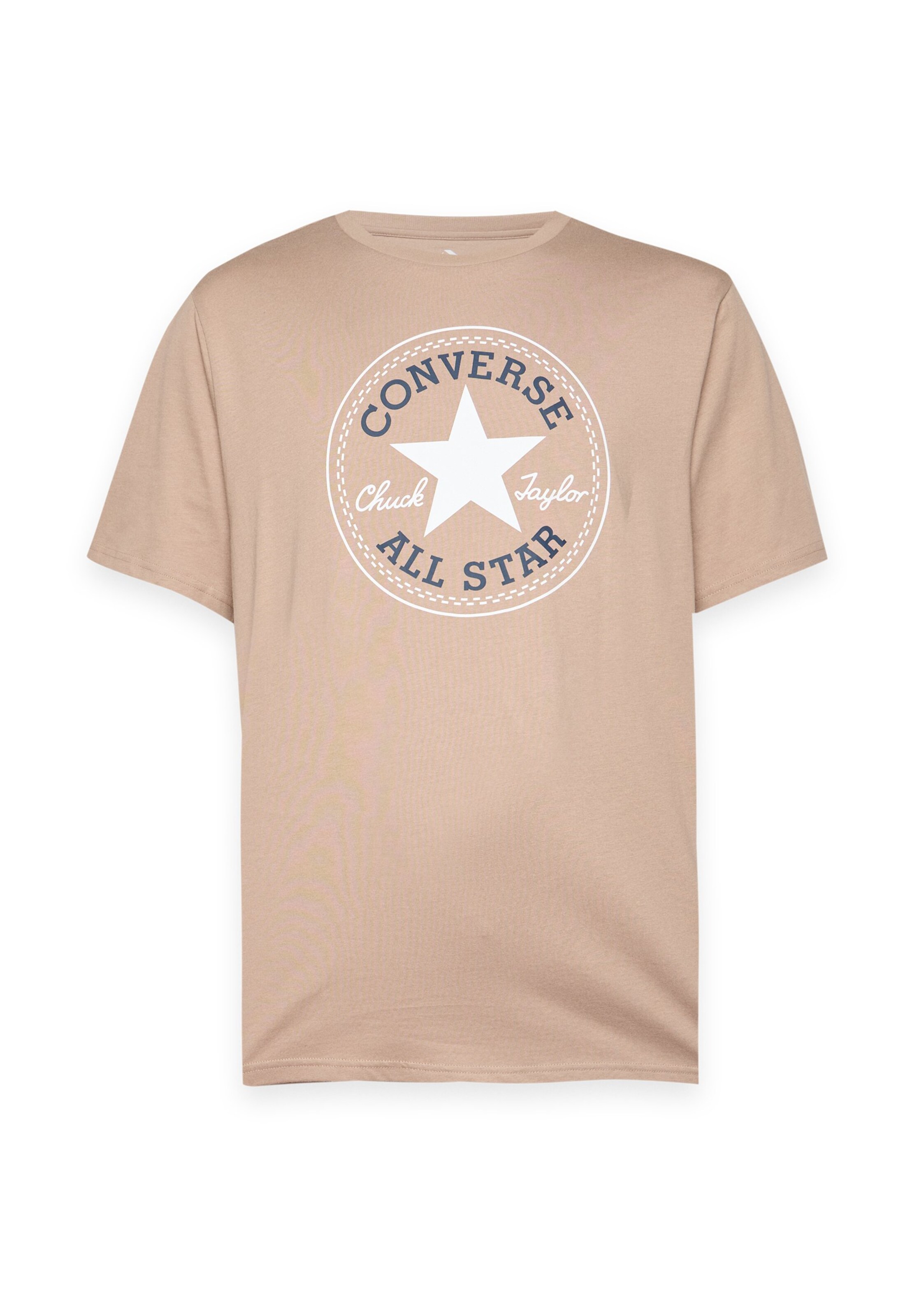 CONVERSE Футболка в Бежевый: спереди