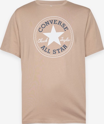 CONVERSE Футболка в Бежевый: спереди