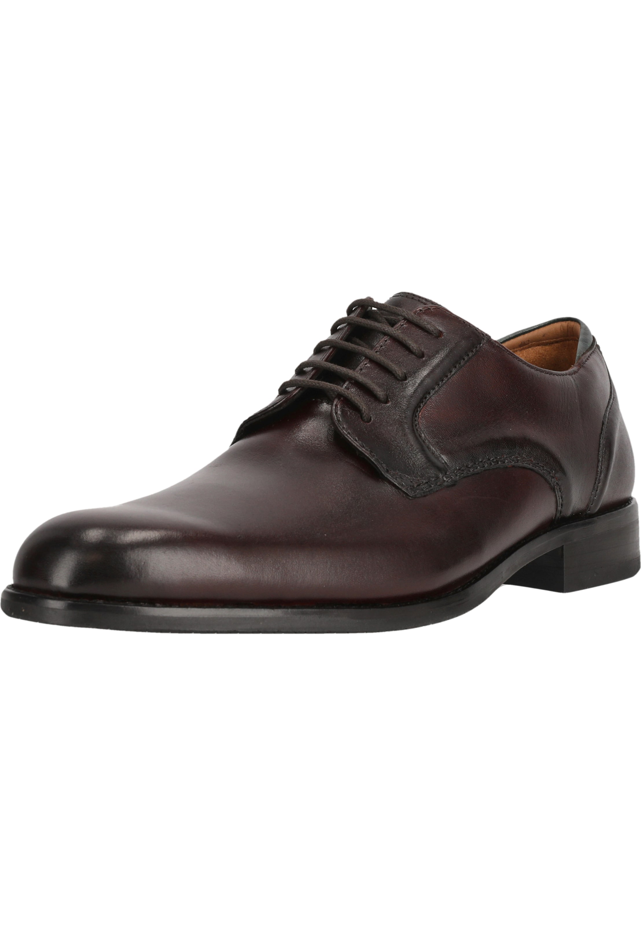 CLARKS Lace-up shoe 'CraftArlo' in Brown: front