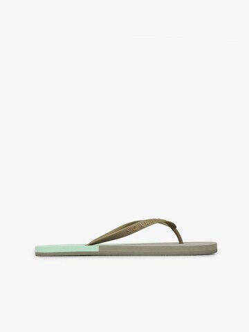 Flip-flops de la Scalpers pe verde