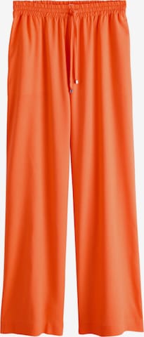 Wide Leg Pantalon Next en orange : devant