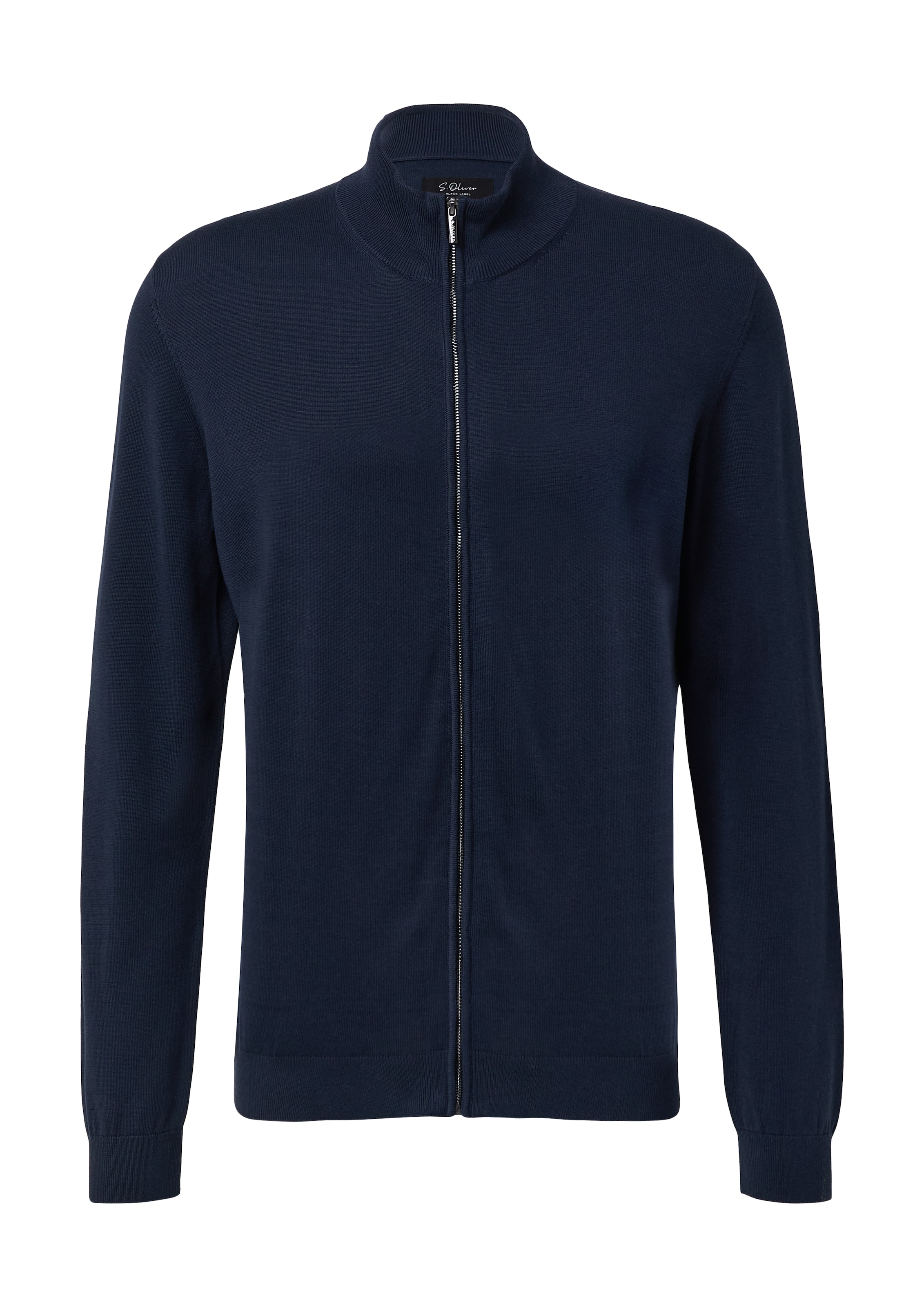 s.Oliver BLACK LABEL Vestes en maille en bleu marine, Vue avec produit
