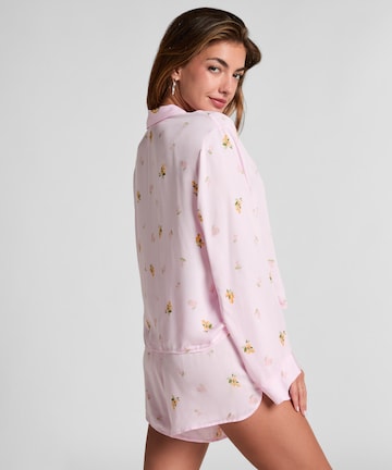 Hunkemöller Korte pyjama in Roze