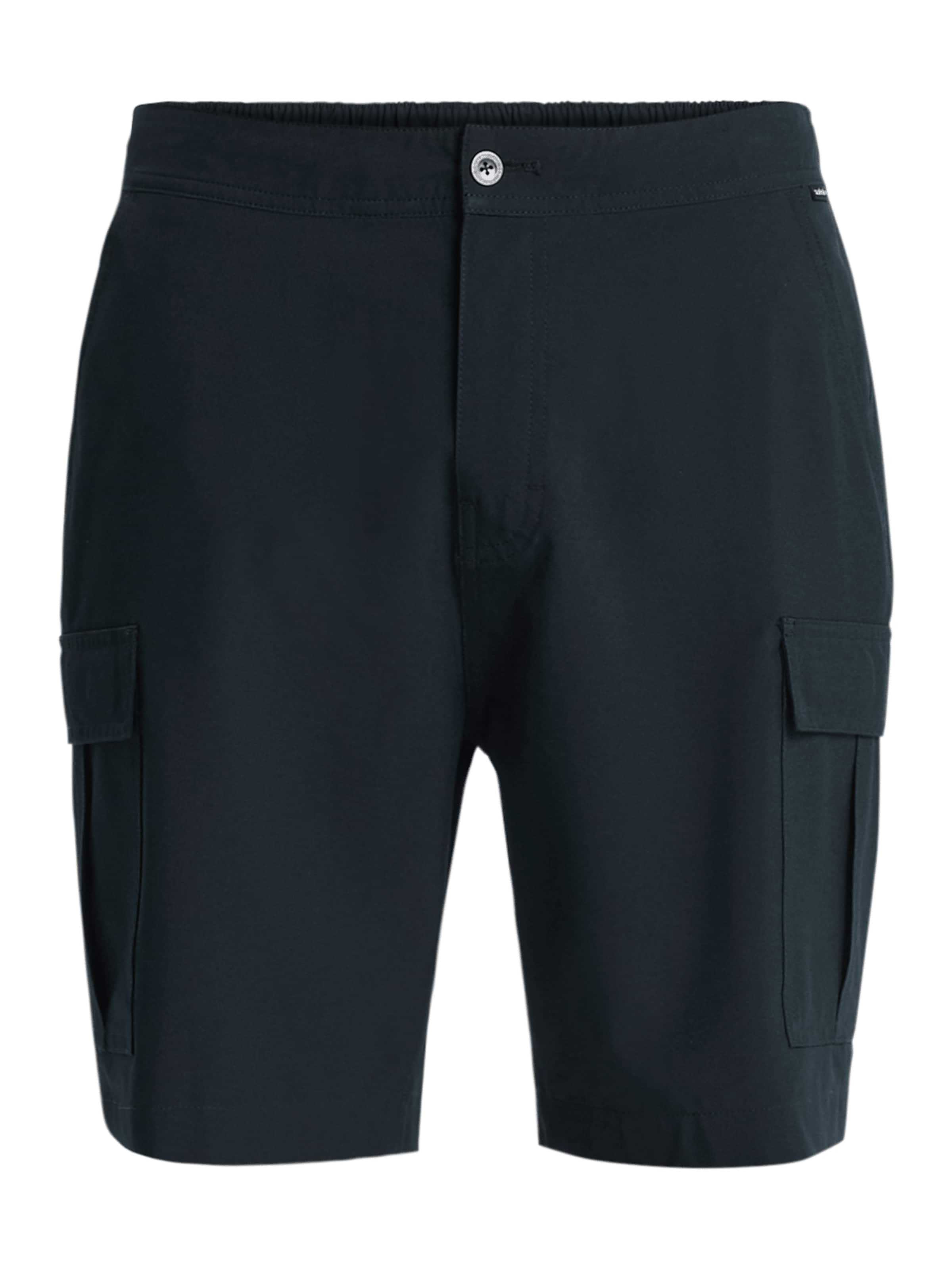 QUIKSILVER Zwemshorts 'Half 19' in Zwart: voorkant