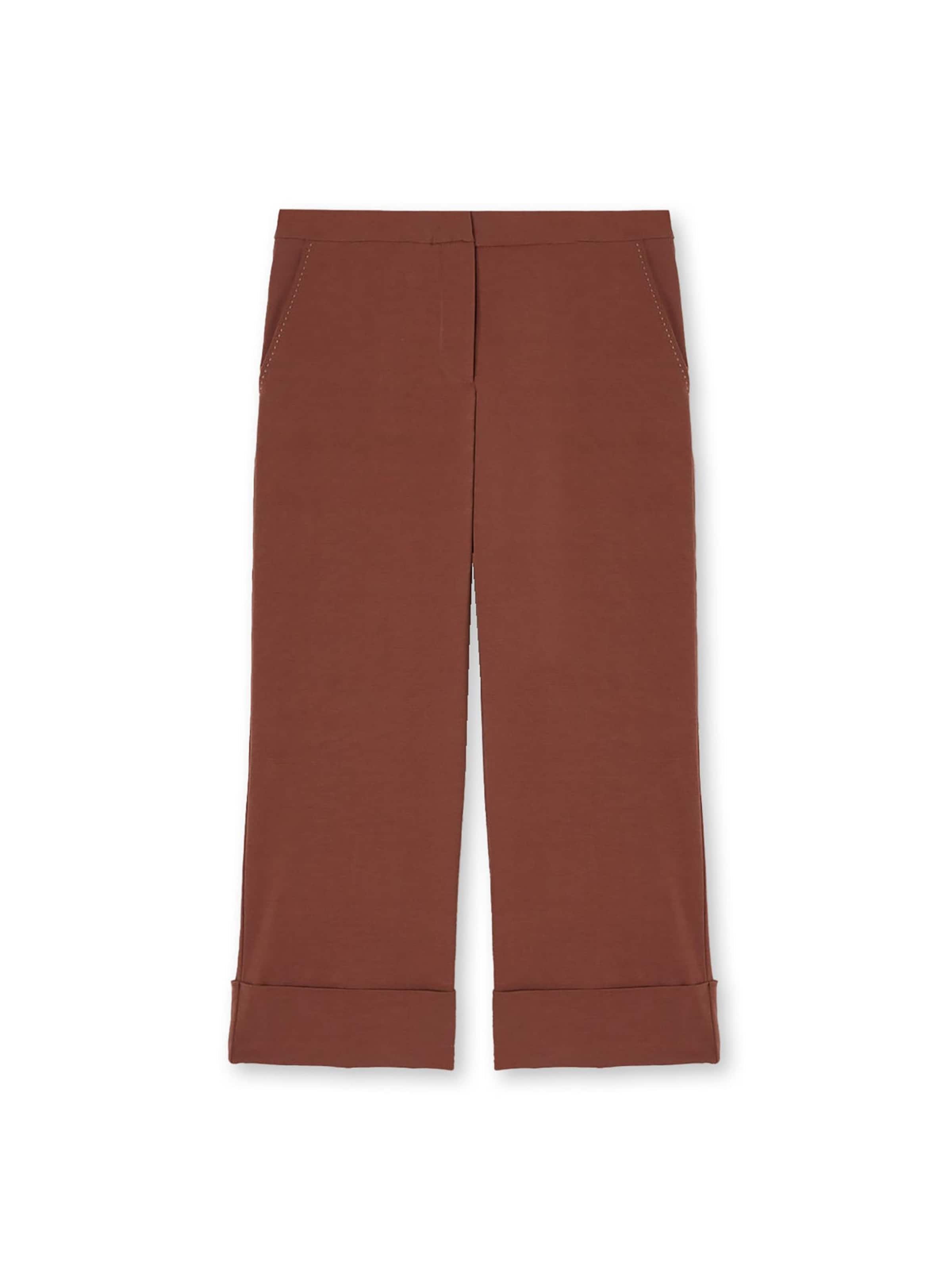 Tapered Pantaloni di MOTIVI in marrone: frontale