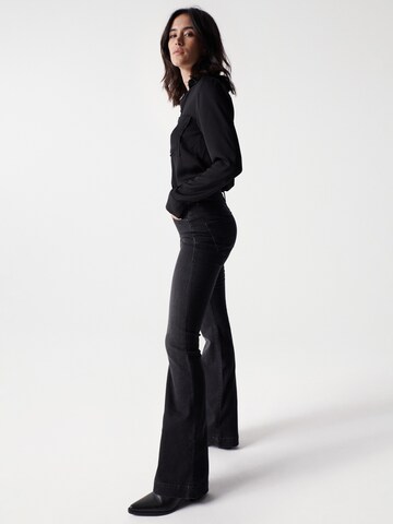 Salsa Jeans Bootcut Jeans 'Secret Glamour' in Zwart