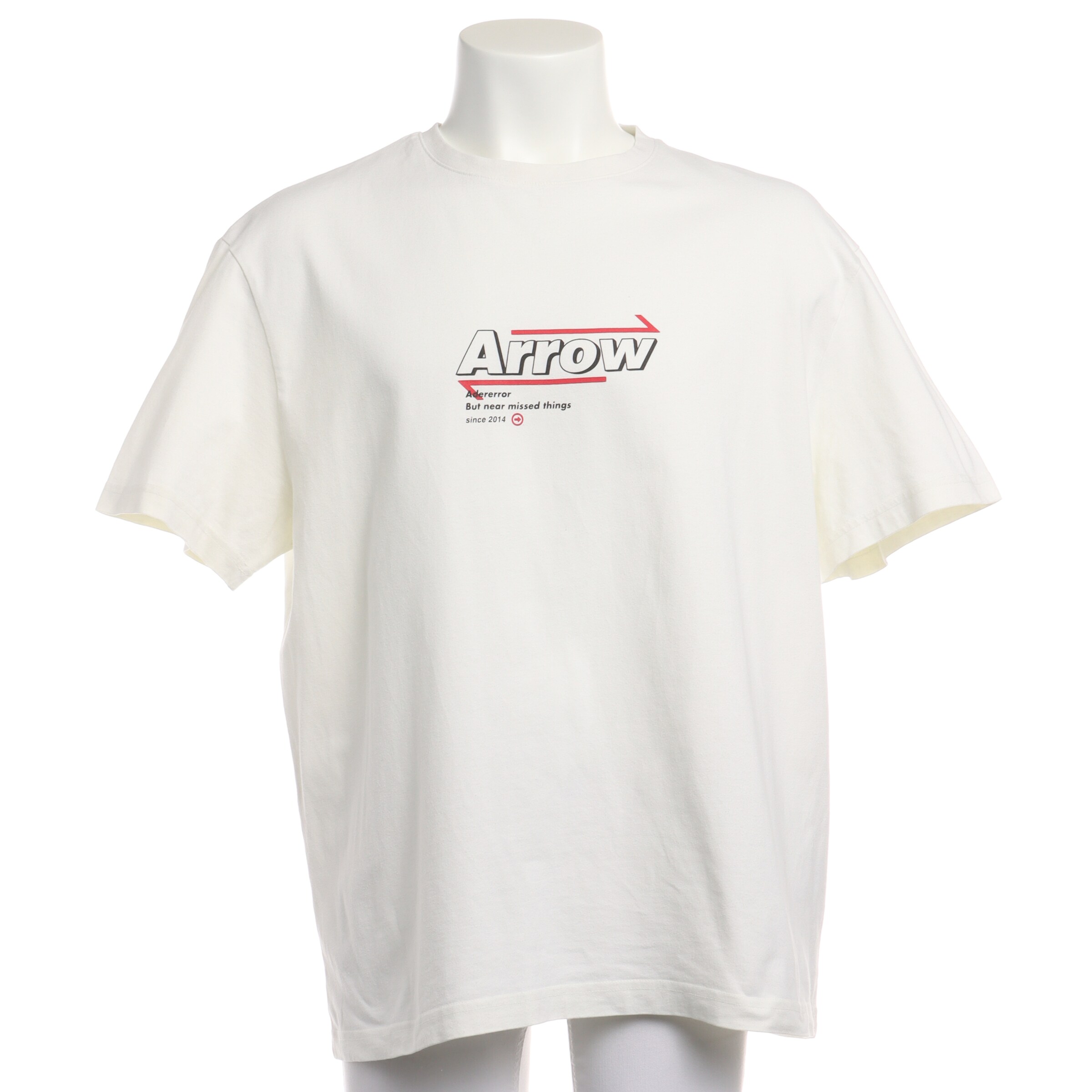 ADER error T-Shirt XXL in Weiß: Vorderseite