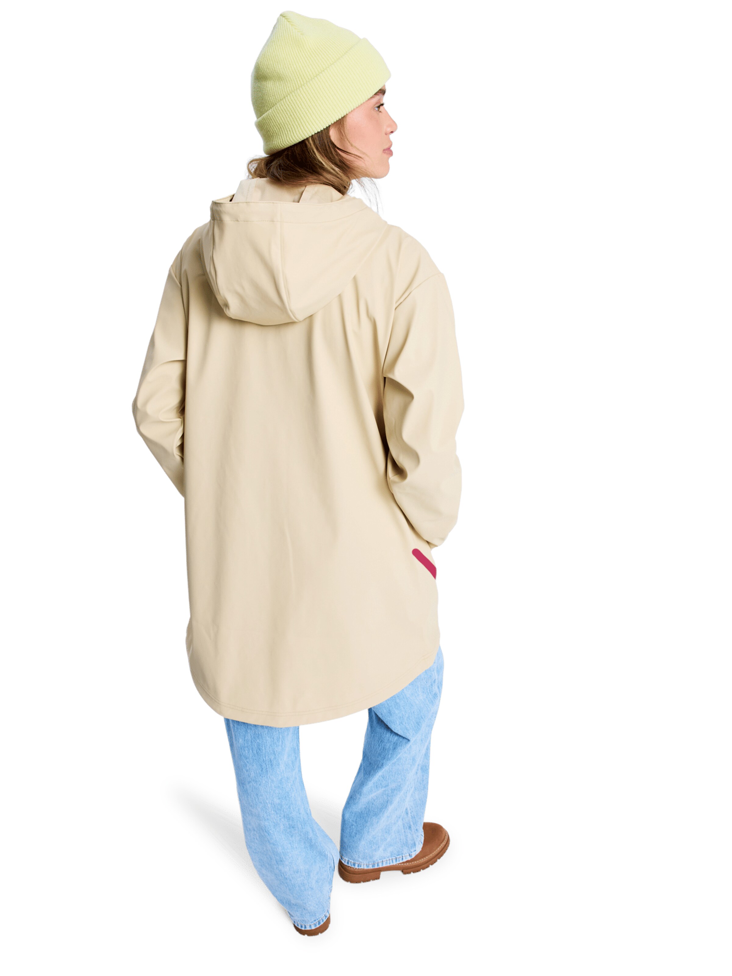 ROXY Between-Season Jacket 'Raining Again' in Beige