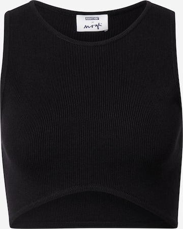 ABOUT YOU x MOGLI Top 'Caja' in Black: front