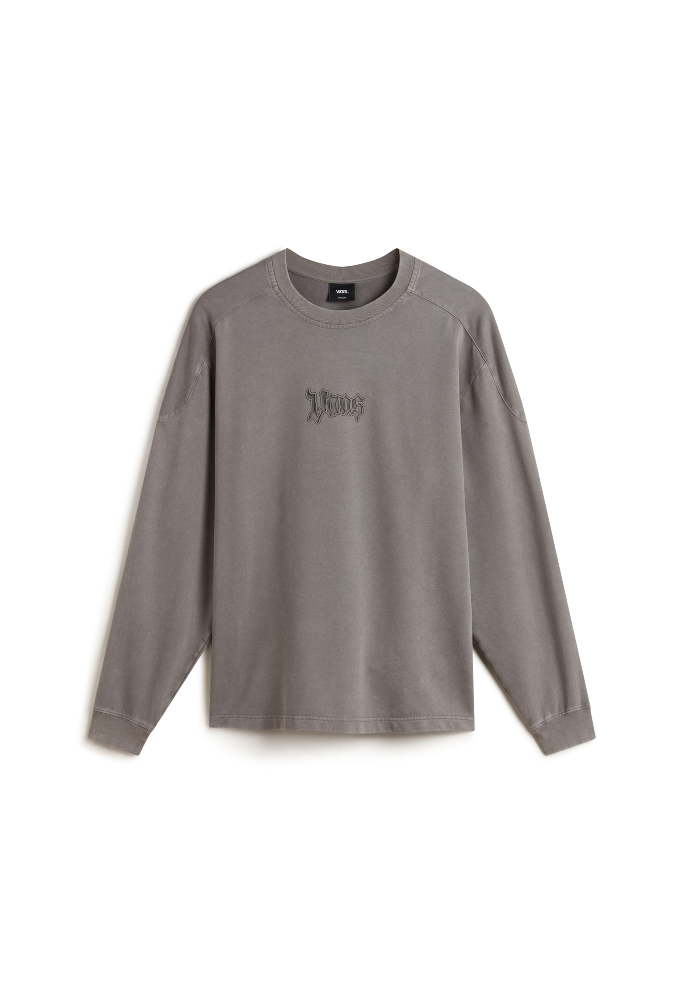 VANS Футболка в Серый: спереди