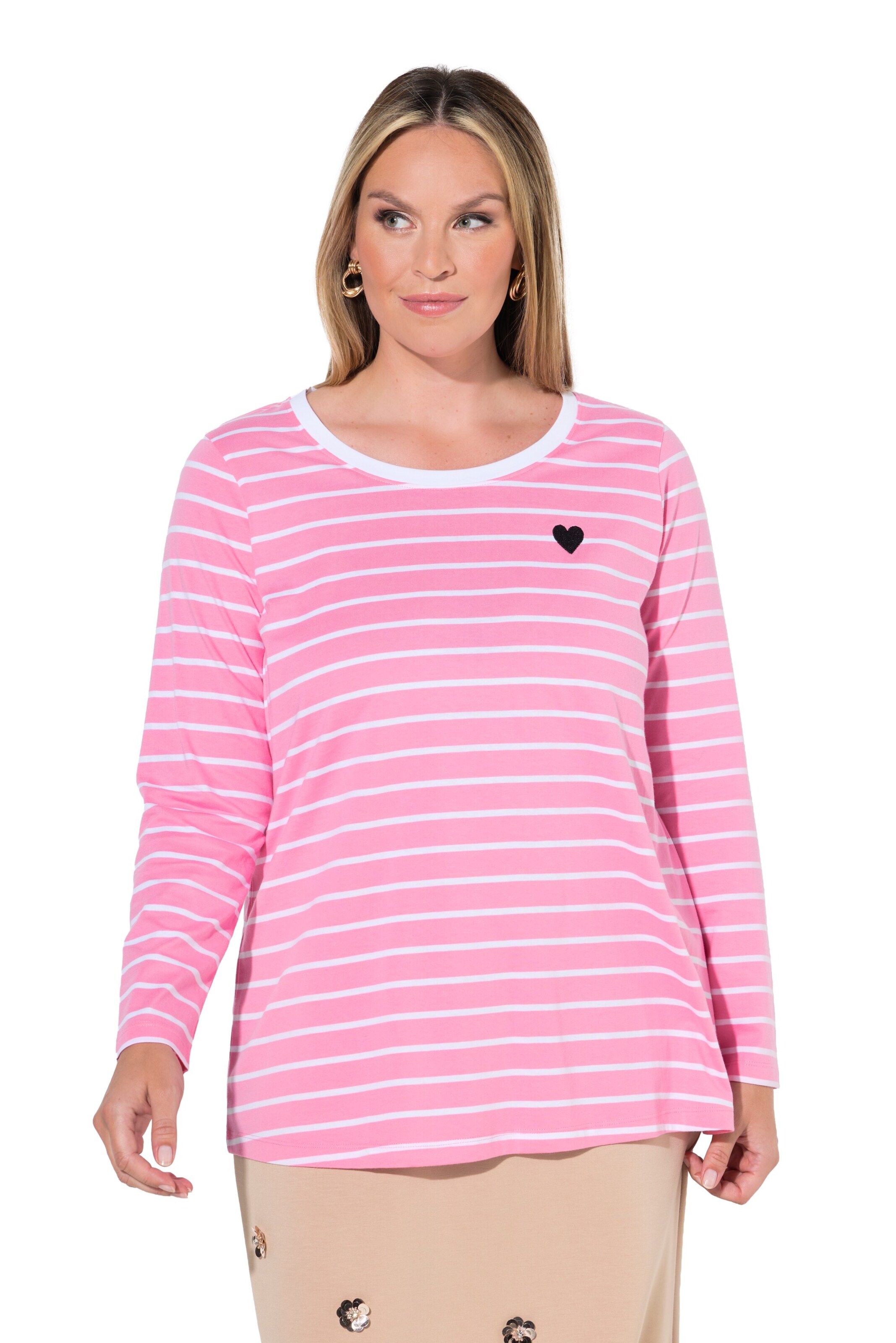 MIAMODA Shirt in Pink: front