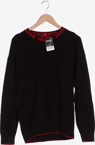 HUGO Sweater & Cardigan in M in Black: front