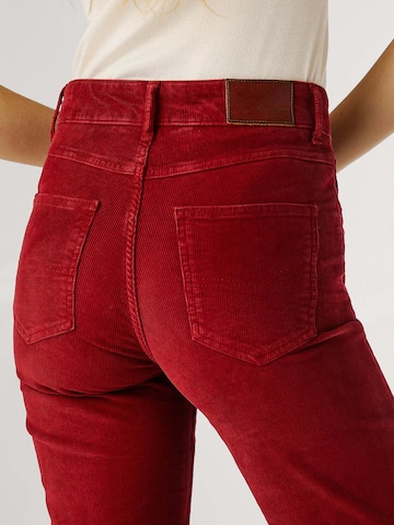 Pepe Jeans Regular Jeans 'CORDUROY' in Rood